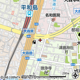 ニッカホーム関東株式会社　大森営業所周辺の地図