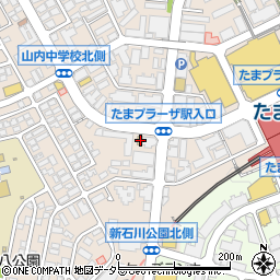 セブンイレブン横浜たまプラーザ店周辺の地図