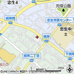 コスモス調剤薬局　町田根岸店周辺の地図
