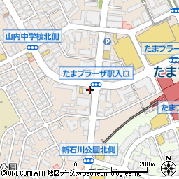 みずほ銀行たまプラーザ支店 ＡＴＭ周辺の地図