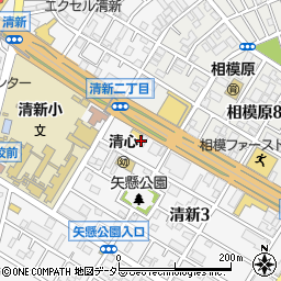大東株式会社　相模原店周辺の地図