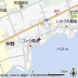 京都府宮津市溝尻304周辺の地図