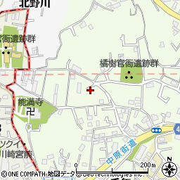 神奈川県川崎市高津区千年363-8周辺の地図