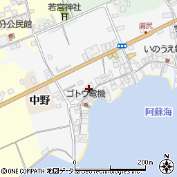 京都府宮津市溝尻290周辺の地図