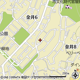 東京都町田市金井6丁目25-19周辺の地図