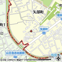東京都町田市矢部町2591周辺の地図