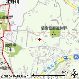 神奈川県川崎市高津区千年363-6周辺の地図