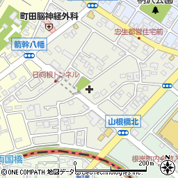 くまざわ書店町田根岸店周辺の地図