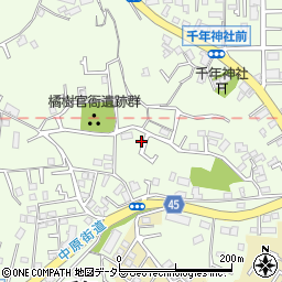 神奈川県川崎市高津区千年478-16周辺の地図