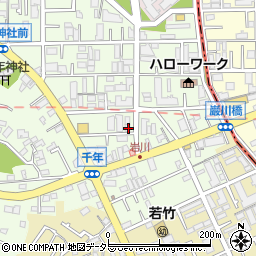 神奈川県川崎市高津区千年656周辺の地図