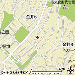 東京都町田市金井6丁目25-5周辺の地図