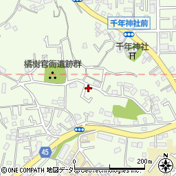 神奈川県川崎市高津区千年478-1周辺の地図