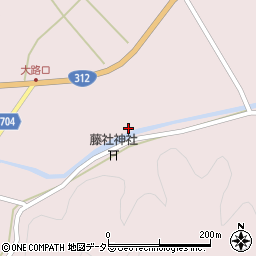 京都府京丹後市峰山町鱒留395周辺の地図