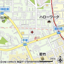 神奈川県川崎市高津区千年657周辺の地図