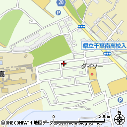 千葉県千葉市中央区仁戸名町720-96周辺の地図