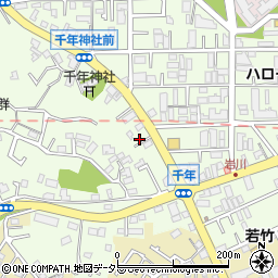 神奈川県川崎市高津区千年546周辺の地図