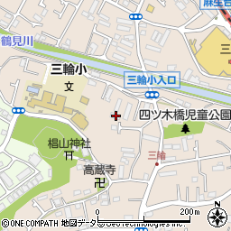 東京都町田市三輪町321周辺の地図