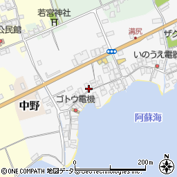 京都府宮津市溝尻周辺の地図