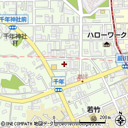 神奈川県川崎市高津区千年659-7周辺の地図