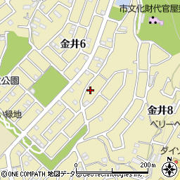 東京都町田市金井6丁目25-6周辺の地図