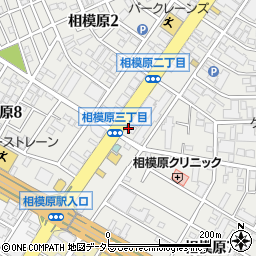 みずほ銀行相模原支店 ＡＴＭ周辺の地図