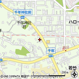 神奈川県川崎市高津区千年547-3周辺の地図