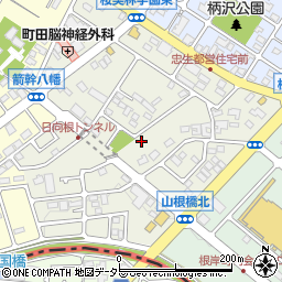 東京都町田市根岸町周辺の地図