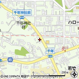 神奈川県川崎市高津区千年546-7周辺の地図