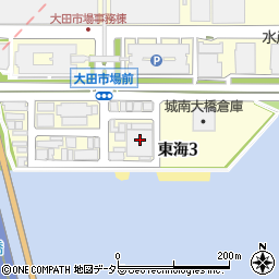 大田市場芳誠流通株式会社周辺の地図