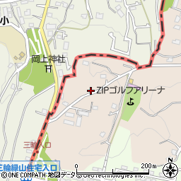 東京都町田市三輪町2026周辺の地図