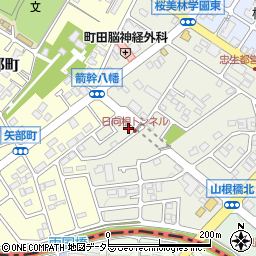 東京都町田市根岸町1007-21周辺の地図