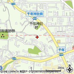 神奈川県川崎市高津区千年525周辺の地図