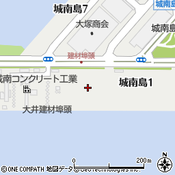 東京都大田区城南島1丁目周辺の地図