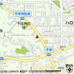 神奈川県川崎市高津区千年544周辺の地図