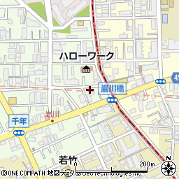 神奈川県川崎市高津区千年648周辺の地図