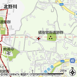 神奈川県川崎市高津区千年413周辺の地図