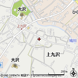 神奈川県相模原市緑区上九沢340-25周辺の地図