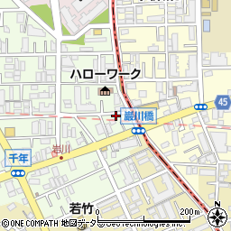 神奈川県川崎市高津区千年648-3周辺の地図