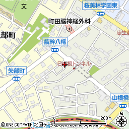 東京都町田市根岸町1007-15周辺の地図