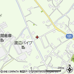 千葉県山武市白幡1272周辺の地図