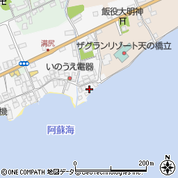 京都府宮津市溝尻490周辺の地図