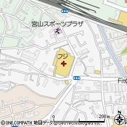 おしゃれ工房Ｆｕｊｉ上野川店周辺の地図