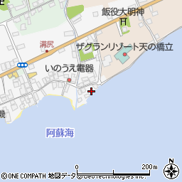 京都府宮津市溝尻489周辺の地図