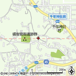 神奈川県川崎市高津区千年469周辺の地図