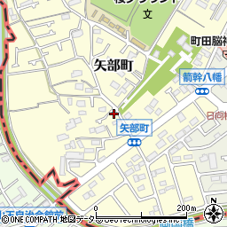 東京都町田市矢部町2600周辺の地図