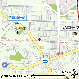 神奈川県川崎市高津区千年662-1周辺の地図