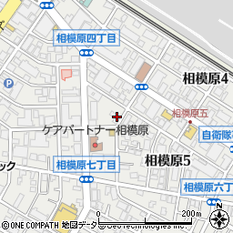 神奈川県相模原市中央区相模原5丁目2-9周辺の地図