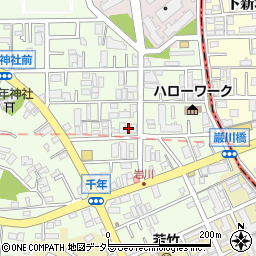 神奈川県川崎市高津区千年679周辺の地図
