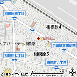 神奈川県相模原市中央区相模原5丁目5周辺の地図