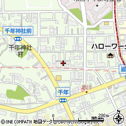 神奈川県川崎市高津区千年670周辺の地図